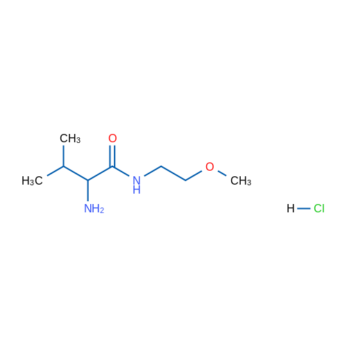 2-Amino-N-(2-methoxyethyl)-3-methylbutanamide hydrochloride 1g