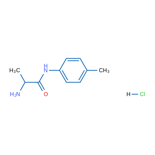 2-Amino-N-(p-tolyl)propanamide hydrochloride 1g