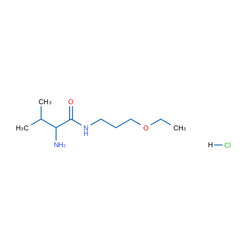 2-Amino-N-(3-ethoxypropyl)-3-methylbutanamide hydrochloride 5g