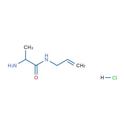 N-Allyl-2-aminopropanamide hydrochloride 1g