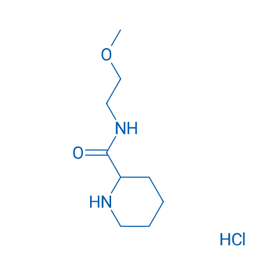 N-(2-Methoxyethyl)piperidine-2-carboxamide hydrochloride 1g