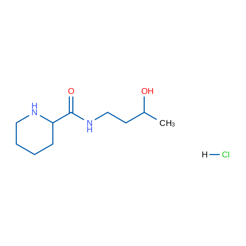 N-(3-Hydroxybutyl)piperidine-2-carboxamide hydrochloride 1g