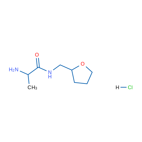 2-Amino-N-((tetrahydrofuran-2-yl)methyl)propanamide hydrochloride 1g