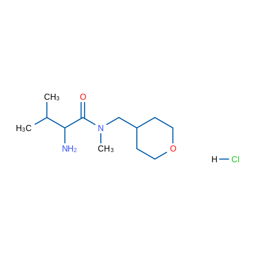 2-Amino-N,3-dimethyl-N-((tetrahydro-2H-pyran-4-yl)methyl)butanamide hydrochloride 5g