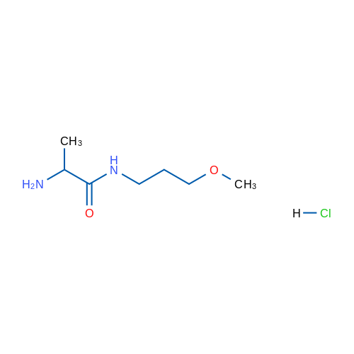 2-Amino-N-(3-methoxypropyl)propanamide hydrochloride 1g