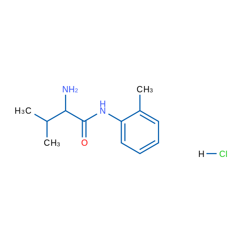 2-Amino-3-methyl-N-(o-tolyl)butanamide hydrochloride 1g