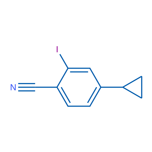 4-Cyclopropyl-2-iodobenzonitrile 1g