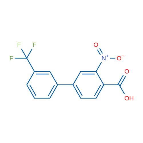 3-Nitro-3'-(trifluoromethyl)-[1,1'-biphenyl]-4-carboxylic acid 5g