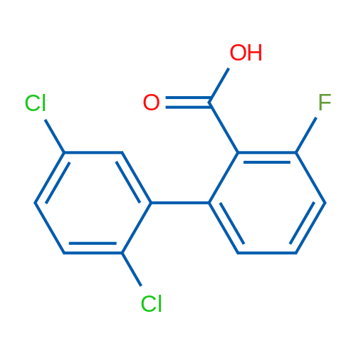 2',5'-Dichloro-3-fluoro-[1,1'-biphenyl]-2-carboxylic acid 1g