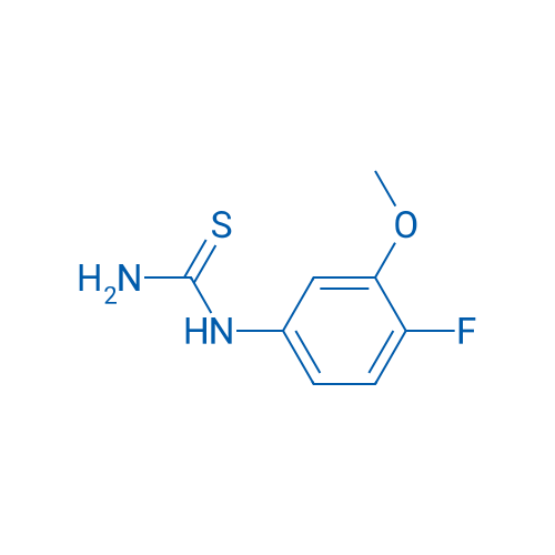1-(4-Fluoro-3-methoxyphenyl)thiourea 250mg