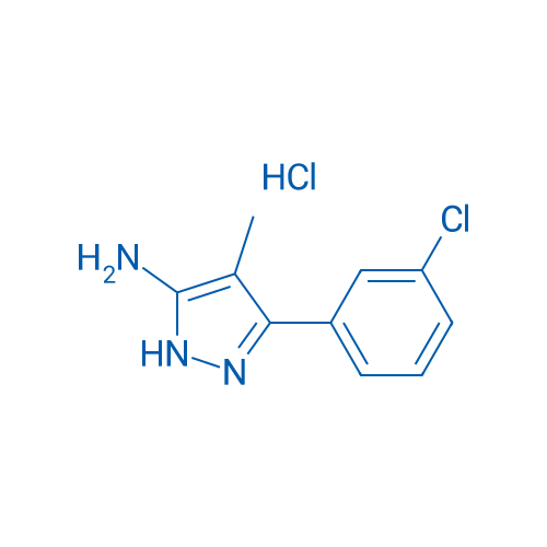 3-(3-Chlorophenyl)-4-methyl-1H-pyrazol-5-amine hydrochloride 5g