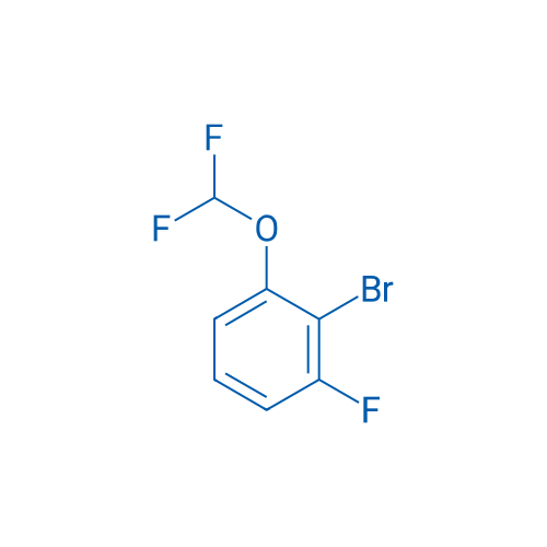 2-Bromo-1-(difluoromethoxy)-3-fluorobenzene 250mg
