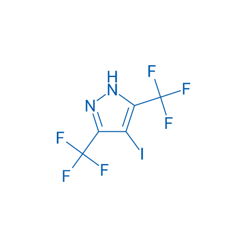4-Iodo-3,5-Bis(trifluoromethyl)-1H-pyrazole 250mg