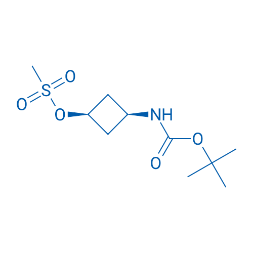 cis-tert-butyl N-[3-(methanesulfonyloxy)cyclobutyl]carbamate 1g