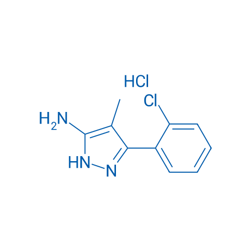 3-(2-Chlorophenyl)-4-methyl-1H-pyrazol-5-amine hydrochloride 1g