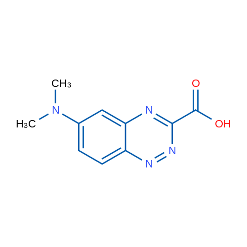 6-(Dimethylamino)benzo[e][1,2,4]triazine-3-carboxylic acid 1g