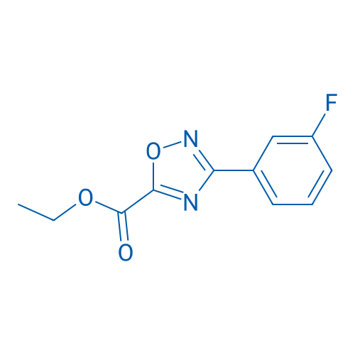 Ethyl 3-(3-fluorophenyl)-1,2,4-oxadiazole-5-carboxylate 1g
