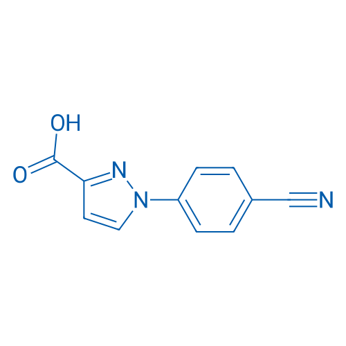 1-(4-Cyanophenyl)-1H-pyrazole-3-carboxylic acid 25mg