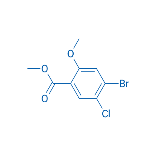 Methyl 4-bromo-5-chloro-2-methoxybenzoate 100mg
