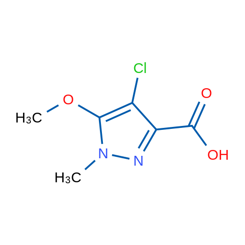 4-Chloro-5-methoxy-1-methyl-1H-pyrazole-3-carboxylic acid 1g