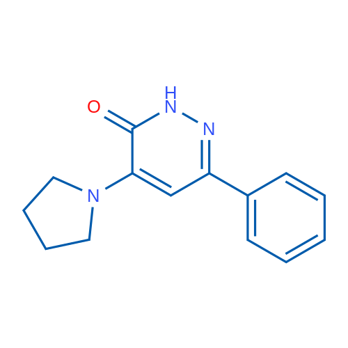 6-Phenyl-4-(pyrrolidin-1-yl)pyridazin-3(2H)-one 1g