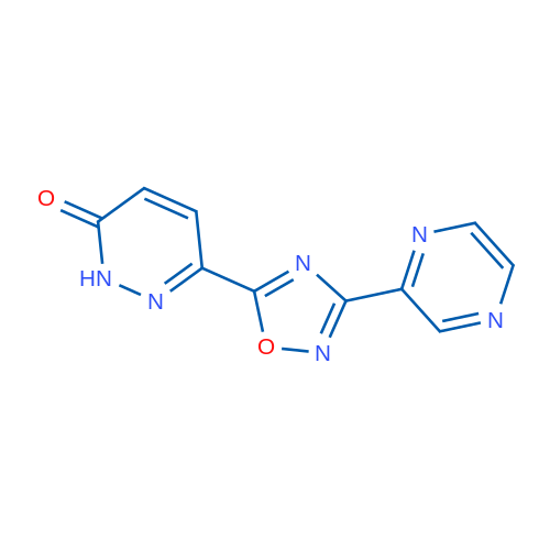6-[3-(Pyrazin-2-yl)-1,2,4-oxadiazol-5-yl]-2,3-dihydropyridazin-3-one 1g
