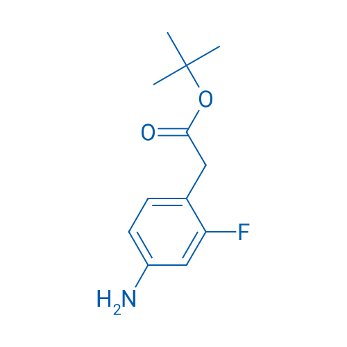 tert-Butyl 2-(4-amino-2-fluorophenyl)acetate 250mg