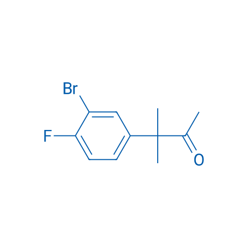 3-(3-Bromo-4-fluorophenyl)-3-methylbutan-2-one 1g