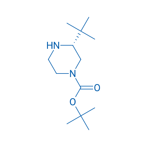 (R)-tert-Butyl 3-(tert-butyl)piperazine-1-carboxylate 100mg
