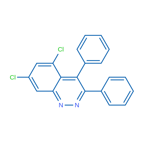 5,7-Dichloro-3,4-diphenylcinnoline 1g
