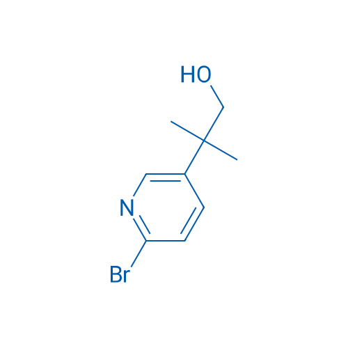 2-(6-Bromopyridin-3-yl)-2-methylpropan-1-ol 250mg