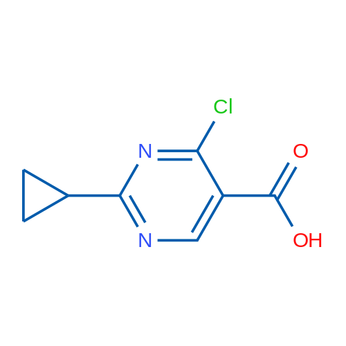 4-Chloro-2-cyclopropylpyrimidine-5-carboxylic acid 1g