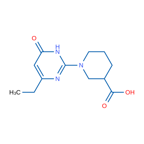 1-(4-Ethyl-6-oxo-1,6-dihydropyrimidin-2-yl)piperidine-3-carboxylic acid 1g