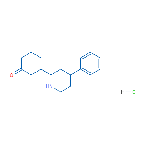 3-(4-Phenylpiperidin-2-yl)cyclohexanone hydrochloride 1g
