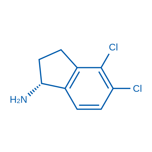 (R)-4,5-Dichloro-2,3-dihydro-1H-inden-1-amine 250mg