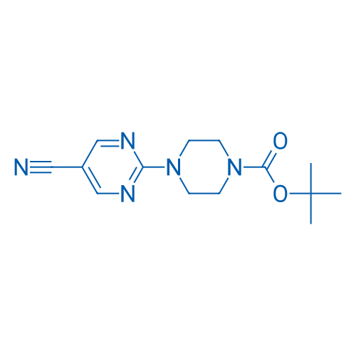 tert-Butyl 4-(5-cyanopyrimidin-2-yl)piperazine-1-carboxylate 1g
