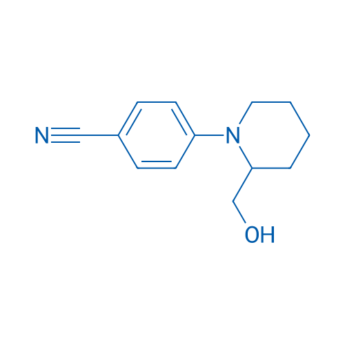 4-(2-(Hydroxymethyl)piperidin-1-yl)benzonitrile 1g