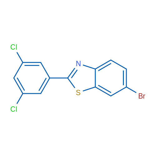 6-Bromo-2-(3,5-dichlorophenyl)benzo[d]thiazole 1g