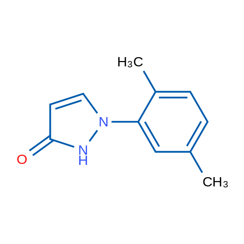 1-(2,5-Dimethylphenyl)-2,3-dihydro-1h-pyrazol-3-one 1g