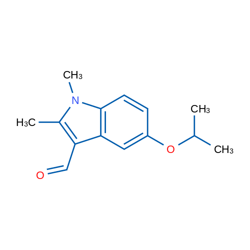 5-Isopropoxy-1,2-dimethyl-1H-indole-3-carbaldehyde 5g