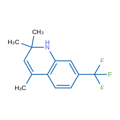 2,2,4-Trimethyl-7-(trifluoromethyl)-1,2-dihydroquinoline 1g