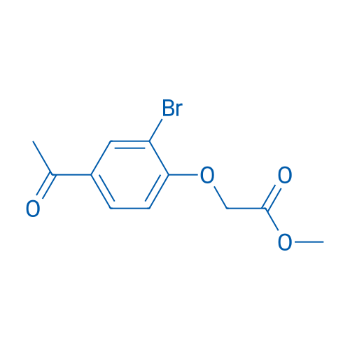 Methyl 2-(4-acetyl-2-bromophenoxy)acetate 1g