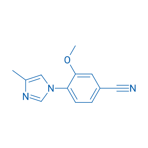 3-Methoxy-4-(4-methyl-1H-imidazol-1-yl)benzonitrile 1g