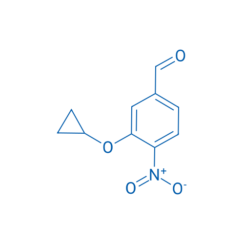 3-Cyclopropoxy-4-nitrobenzaldehyde 250mg