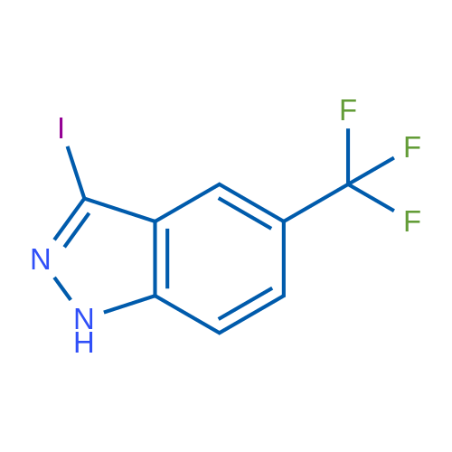 3-Iodo-5-(trifluoromethyl)-1H-indazole 1g