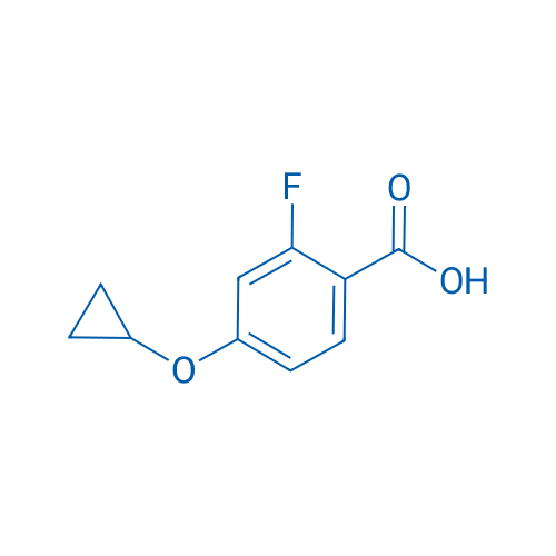 4-Cyclopropoxy-2-fluorobenzoic acid 100mg