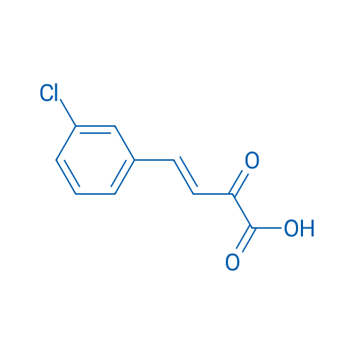 (E)-4-(3-chlorophenyl)-2-oxobut-3-enoic acid 100mg