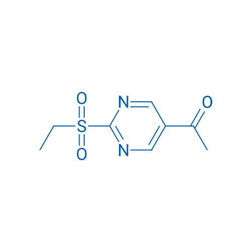1-(2-(Ethylsulfonyl)pyrimidin-5-yl)ethanone 1g