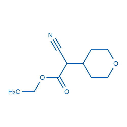 Ethyl 2-cyano-2-(tetrahydro-2H-pyran-4-yl)acetate 100mg