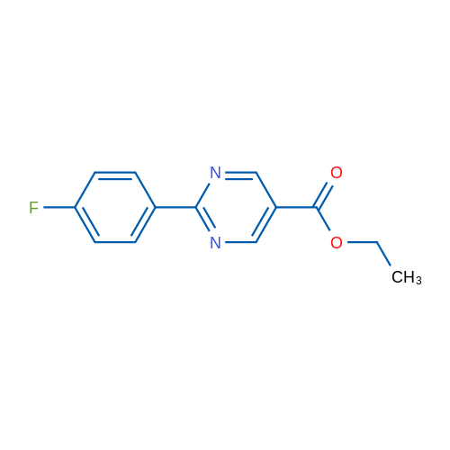 Ethyl 2-(4-fluorophenyl)pyrimidine-5-carboxylate 1g